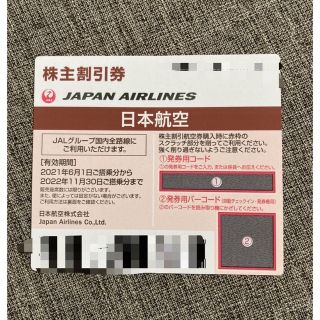 ジャル(ニホンコウクウ)(JAL(日本航空))のJAL株主優待券(2022.11.30)(その他)