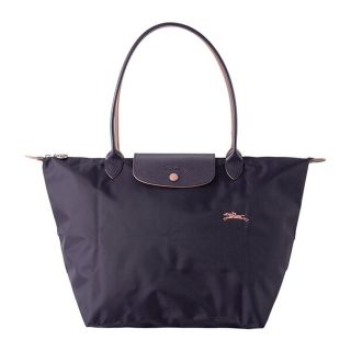 ロンシャン(LONGCHAMP)の新品 ロンシャン LONGCHAMP トートバッグ ル プリアージュ クラブ TOTE BAG Lサイズ ブルーベリー/ピンク(トートバッグ)