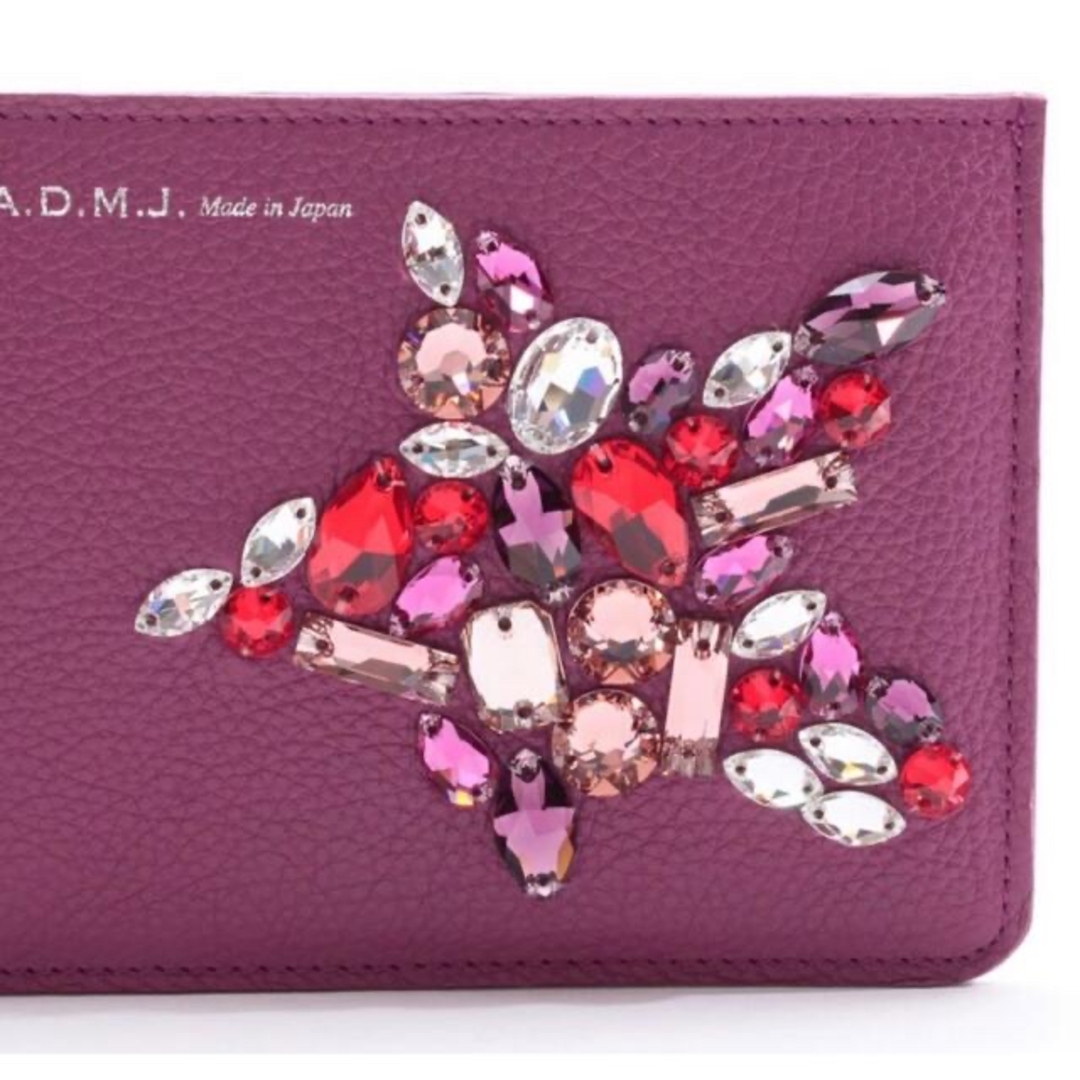 A.D.M.J.(エーディーエムジェイ)の【SALE】ADMJ   ステラモチーフ スリムウォレット  SIENA レディースのファッション小物(財布)の商品写真