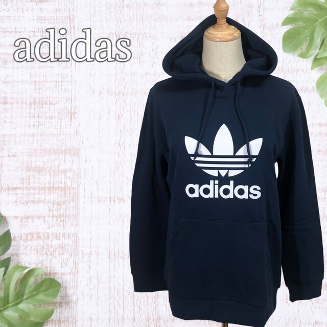 国内最安値！
 adidas 【新品タグ付き】アディダス (adidas adidas】Indigo アディダス adidas Herzファーパーカー☆柔らかく暖かい生地☆ パーカー ☆パーカー☆Sサイズ トレーナー フーディー トップス