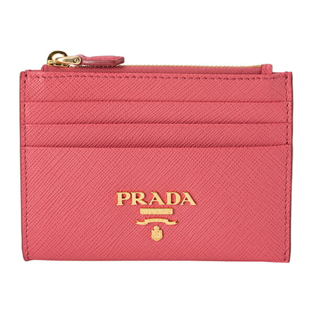 PRADA - 新品 プラダ PRADA カードケース サフィアーノ メタル