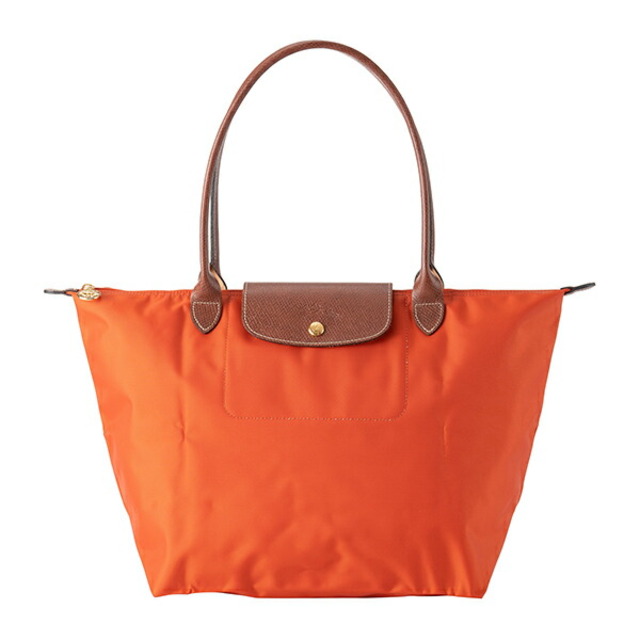 LONGCHAMP(ロンシャン)の新品 ロンシャン LONGCHAMP トートバッグ ル プリアージュ TOTE BAG Lサイズ オレンジ系 レディースのバッグ(トートバッグ)の商品写真