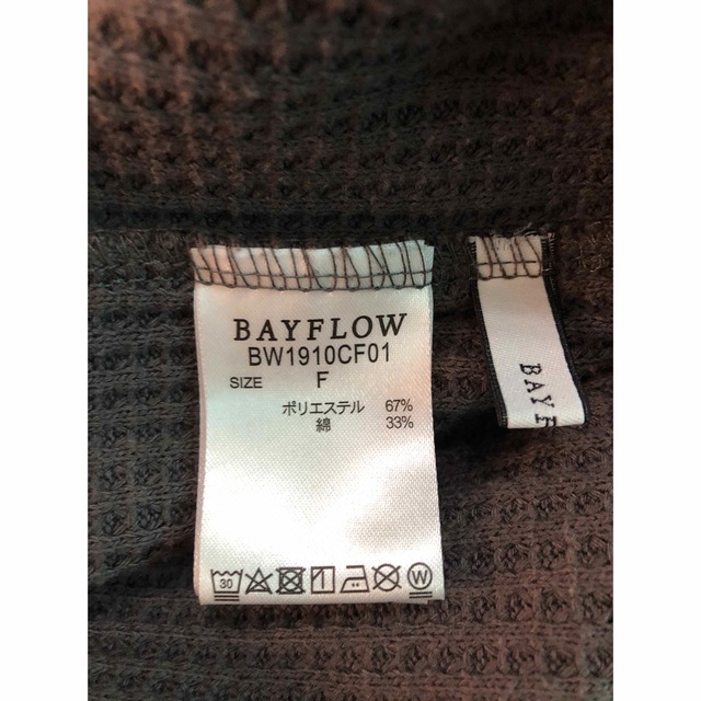 BAYFLOW(ベイフロー)のベイフロー　BAYFLOW カットソー　 レディースのトップス(カットソー(長袖/七分))の商品写真