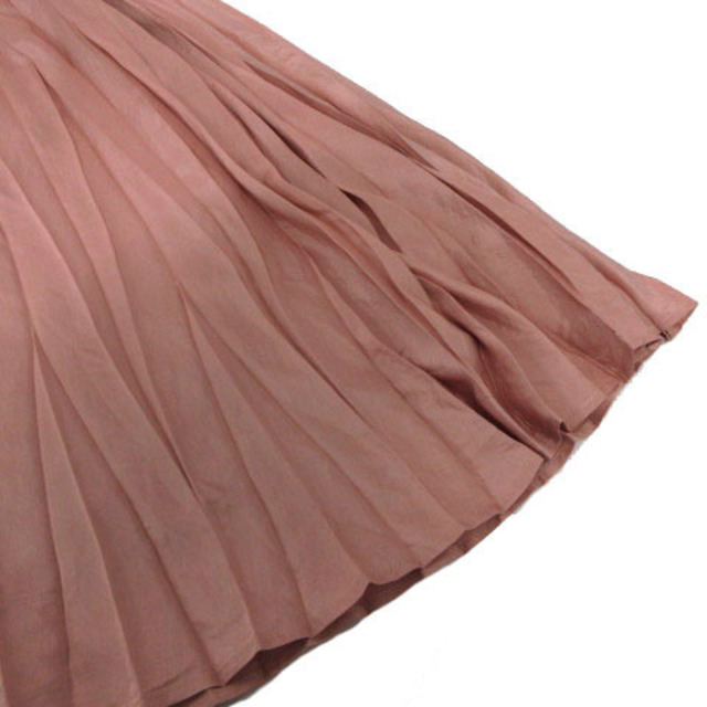 dazzlin(ダズリン)のダズリン dazzlin スカート プリーツ ロング ウエストゴム ピンク F レディースのスカート(ロングスカート)の商品写真