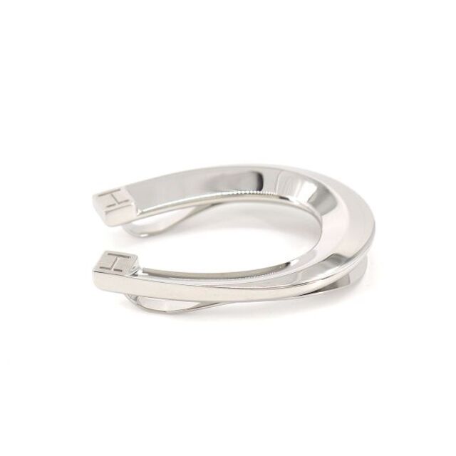 新品 未使用 エルメス HERMES ラック マネークリップ シルバー ホース