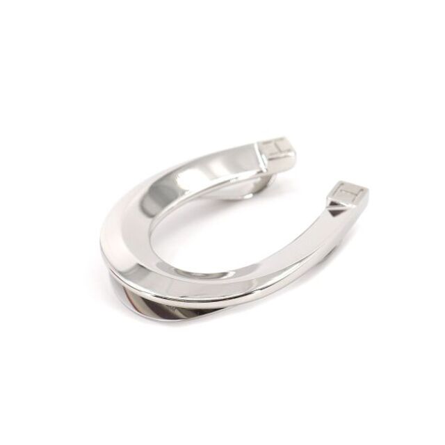 新品 未使用 エルメス HERMES ラック マネークリップ シルバー ホース