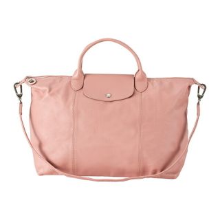 新品 ロンシャン LONGCHAMP ハンドバッグ ル・プリアージュ キュイール ブラッシュ