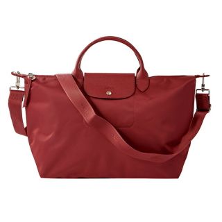 ロンシャン(LONGCHAMP)の新品 ロンシャン LONGCHAMP ハンドバッグ ル・プリアージュ ネオ ルージュ(ハンドバッグ)