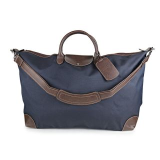 ロンシャン(LONGCHAMP)の新品 ロンシャン LONGCHAMP ボストンバッグ ボックスフォード トラベルバッグ Mサイズ ブルー(ボストンバッグ)