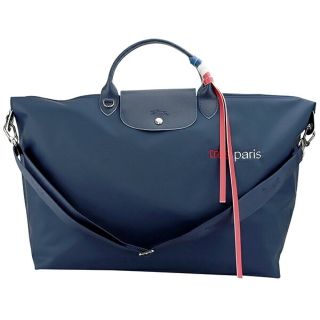 ロンシャン(LONGCHAMP)の新品 ロンシャン LONGCHAMP ボストンバッグ ル プリアージュ トレパリ トラベルバッグ Sサイズ マリン(ボストンバッグ)