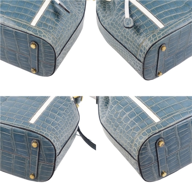 クロコダイル CROCODILE バッグ 2Way ハンドバッグ ショルダー クロコダイル CROCODILE バッグ 2Way ハンドバッグ ショルダー