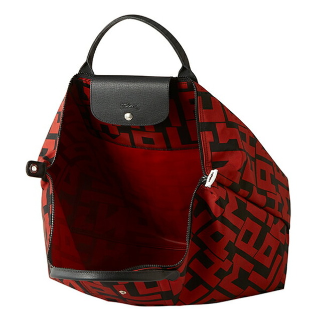 新品 ロンシャン LONGCHAMP ボストンバッグ ル・プリアージュ LGP ノワール/ブリック