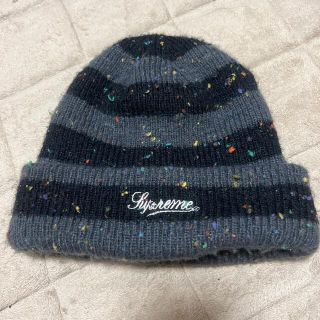 Supreme - Stripe Speckle Beanie 野村周平着用