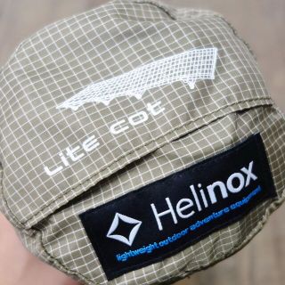 極美品 ヘリノックス Helinox LITE COT ライト コット ローコット ベッド 寝具 リップストップ ナイロン キャンプ アウトドア