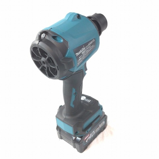 ☆未使用品☆ makita マキタ 40Vmax 充電式エアダスタ AS001GRD バッテリー1個(BL4025)付き 充電器(DC40RA)付き 62061