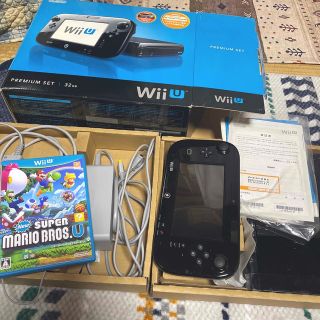 ウィーユー(Wii U)のすぐ遊べる！ wii u premium set ソフト付き！(家庭用ゲーム機本体)