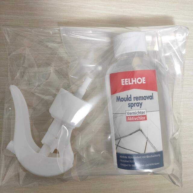 強力カビ取り剤 カビ取りスプレーEELHOE 100ml 1本 インテリア/住まい/日用品のインテリア/住まい/日用品 その他(その他)の商品写真