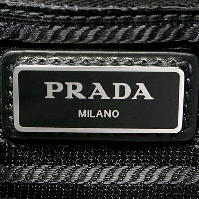 新品 プラダ PRADA ハンドバッグ サフィアーノ ネロ/ビアンコ
