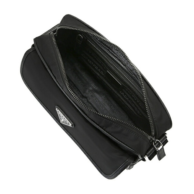 PRADA(プラダ)の新品 プラダ PRADA ショルダーバッグ テスート サフィアーノ ネロ レディースのバッグ(ショルダーバッグ)の商品写真