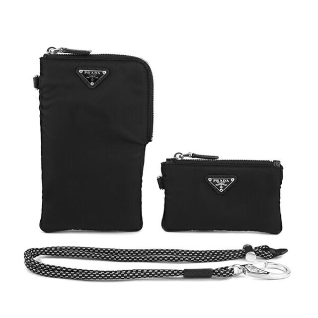 国内正規品】 PRADA ネロ テスート ポーチ PRADA プラダ 新品 - ポーチ