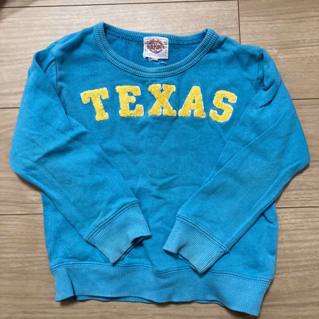 F.O.KIDS(エフオーキッズ)のBLUE POINTS トレーナー　100cm キッズ/ベビー/マタニティのキッズ服男の子用(90cm~)(ニット)の商品写真