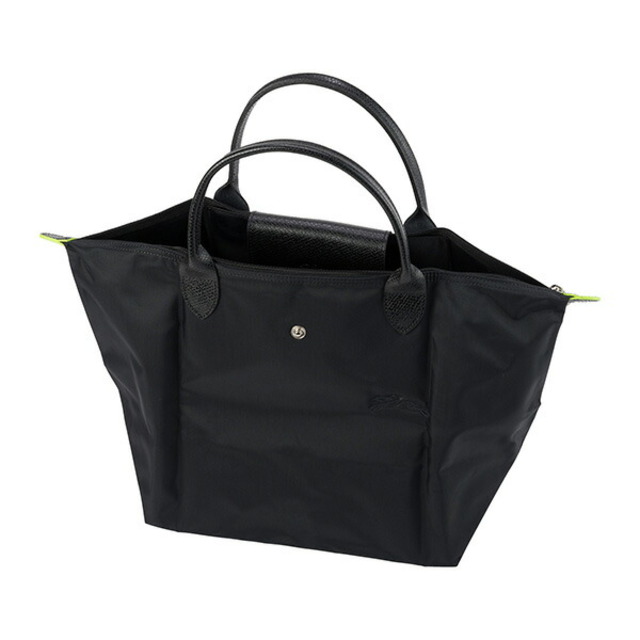 LONGCHAMP(ロンシャン)の新品 ロンシャン LONGCHAMP ハンドバッグ ル・プリアージュ グリーン ブラック レディースのバッグ(ハンドバッグ)の商品写真