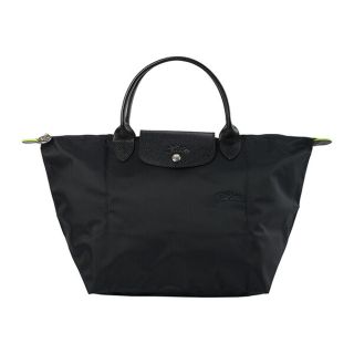 ロンシャン(LONGCHAMP)の新品 ロンシャン LONGCHAMP ハンドバッグ ル・プリアージュ グリーン ブラック(ハンドバッグ)