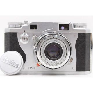 コニカミノルタ(KONICA MINOLTA)の外観良好 ジャンク Konica Ⅱ レンズキャップ付き #OP0851(フィルムカメラ)