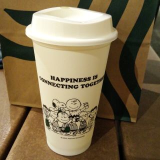 スターバックスコーヒー(Starbucks Coffee)のスタバ　スヌーピー　タンブラー　リユーザブルカップ　ピーナッツ(その他)