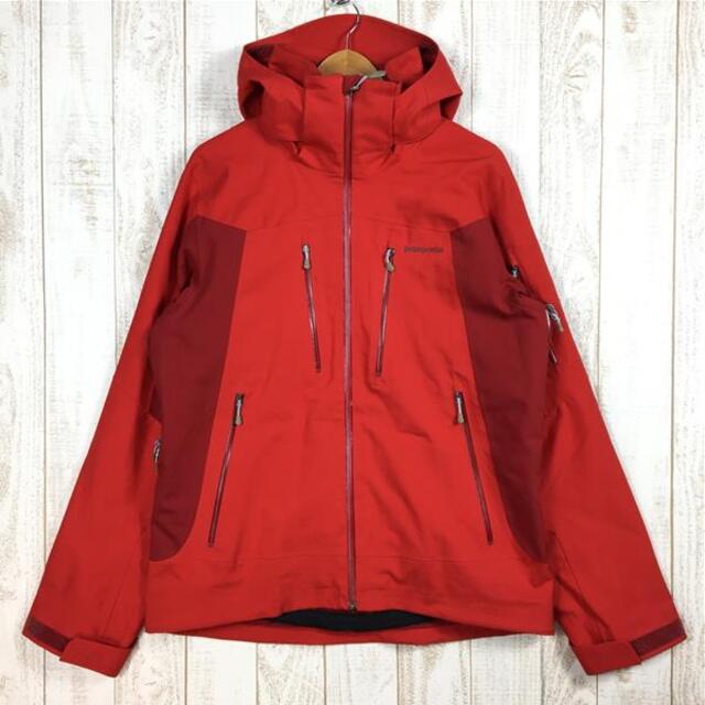 patagonia(パタゴニア)のMENs M  パタゴニア パウダーボウル ジャケット Powder Bowl Jacket 2層H2No防水+Mesh スキー スノーボード ハードシェル フーディ PATAGONIA 30090 FRE Fire レッド系 メンズのメンズ その他(その他)の商品写真