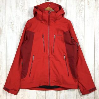 パタゴニア(patagonia)のMENs M  パタゴニア パウダーボウル ジャケット Powder Bowl Jacket 2層H2No防水+Mesh スキー スノーボード ハードシェル フーディ PATAGONIA 30090 FRE Fire レッド系(その他)