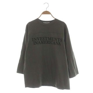 アメリカーナ(AMERICANA)のアメリカーナ 22SS FOOTBALL Tシャツ カットソー 長袖(Tシャツ(長袖/七分))