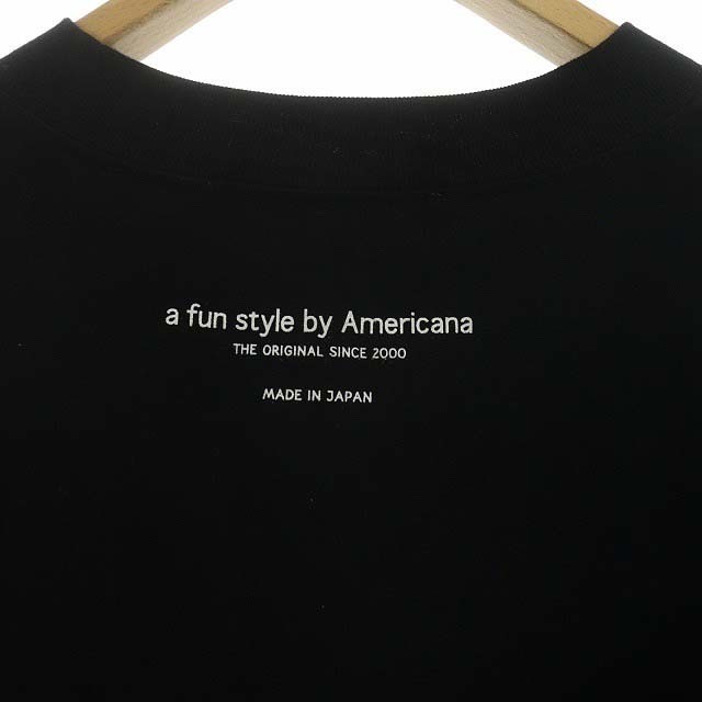 AMERICANA(アメリカーナ)のアメリカーナ サイドジップ ビッグシルエットTシャツ カットソー チュニック丈 レディースのトップス(その他)の商品写真