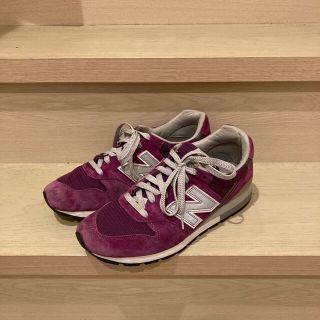 ニューバランス(New Balance)のニューバランス M996PU 紫(パープル)　MADE IN USA 27.0(スニーカー)