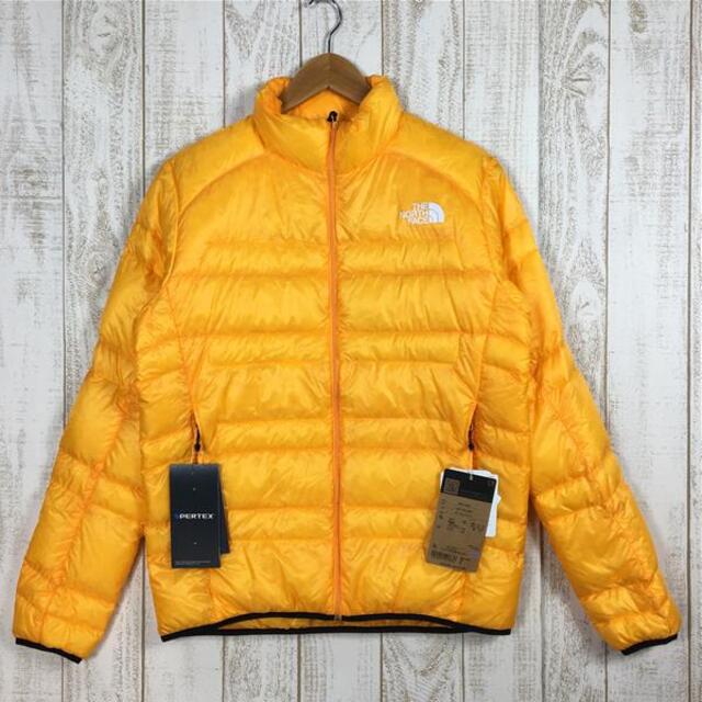 MENs M  ノースフェイス ライト ヒート ジャケット Light Heat Jacket 光電子プロダウン パーテックス NORTH FACE ND91902 SG Summit Gold オレンジ系