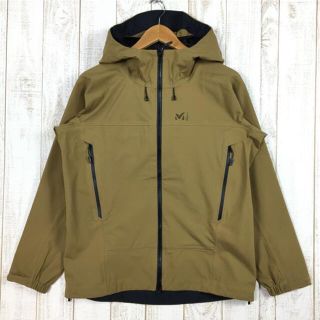 ミレー(MILLET)のWOMENs M  ミレー ティフォン 50000 ウォーム ストレッチ ジャケット TYPHON 50000 WARM ST JACKET ハードシェル フーディ MILLET MIV01560 8779 HONEY MUSTARD ベージュ系(その他)