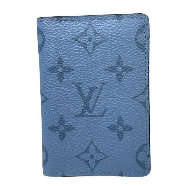 最終値下げ VUITTON LOUIS ポッシュ ドゥ オーガナイザー 名刺入れ カードケース ルイヴィトン 新品同様 名刺入れ+定期入れ 