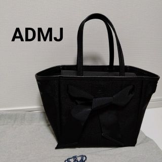 エーディーエムジェイ(A.D.M.J.)の【希少】ADMJ コンクルージョン　トートバッグ　ブラック(トートバッグ)