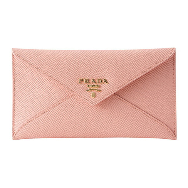 PRADA(プラダ)の新品 プラダ PRADA 長財布 サフィアーノ キュイール ピンク レディースのファッション小物(財布)の商品写真