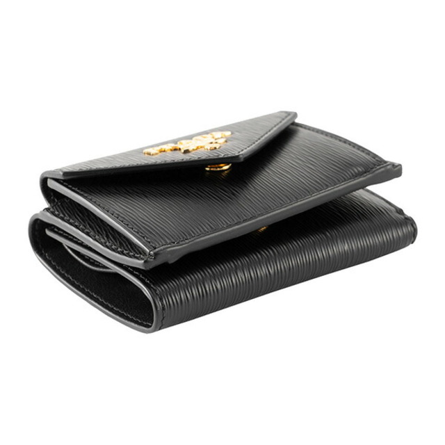 PRADA(プラダ)の新品 プラダ PRADA 3つ折り財布 ヴィッテロ ムーヴ ブラック 黒 レディースのファッション小物(財布)の商品写真