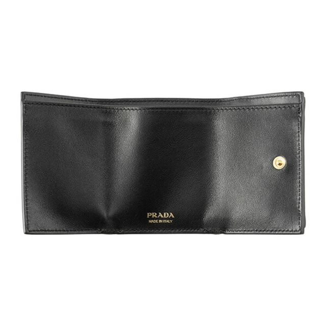 PRADA(プラダ)の新品 プラダ PRADA 3つ折り財布 ヴィッテロ ムーヴ ブラック 黒 レディースのファッション小物(財布)の商品写真