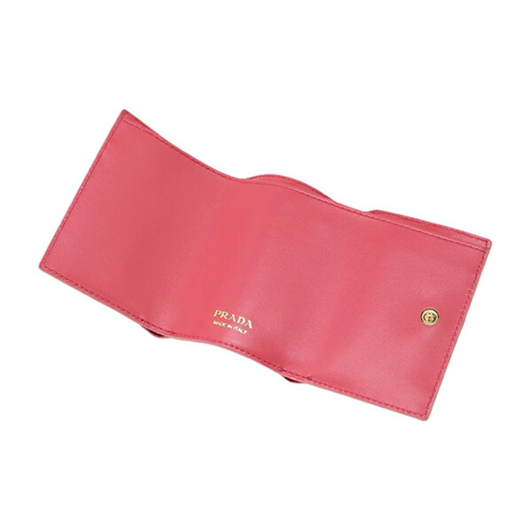 PRADA - 新品 プラダ PRADA 3つ折り財布 サフィアーノ PRADA - 新品 プラダ PRADA 3つ折り財布 サフィアーノ