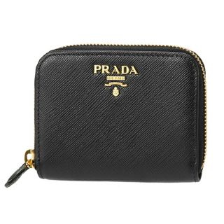 プラダ(PRADA)の新品 プラダ PRADA コインケース サフィアーノ メタル ネロ(コインケース)