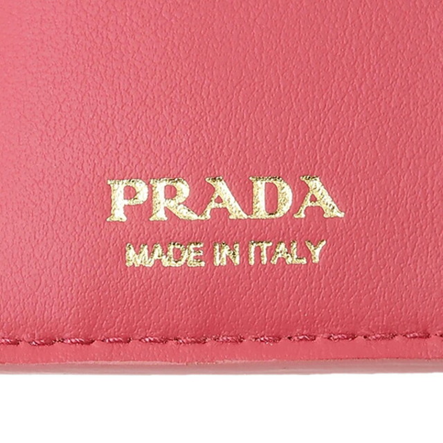 PRADA - 新品 プラダ PRADA 2つ折り財布 サフィアーノ PRADA - 新品 プラダ PRADA 2つ折り財布 サフィアーノ