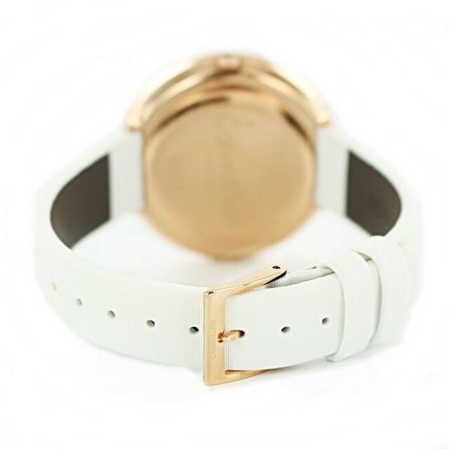Calvin Klein(カルバンクライン)のカルバンクライン スイス製 レディース 腕時計 女性 Chic まる ローズゴー レディースのファッション小物(腕時計)の商品写真