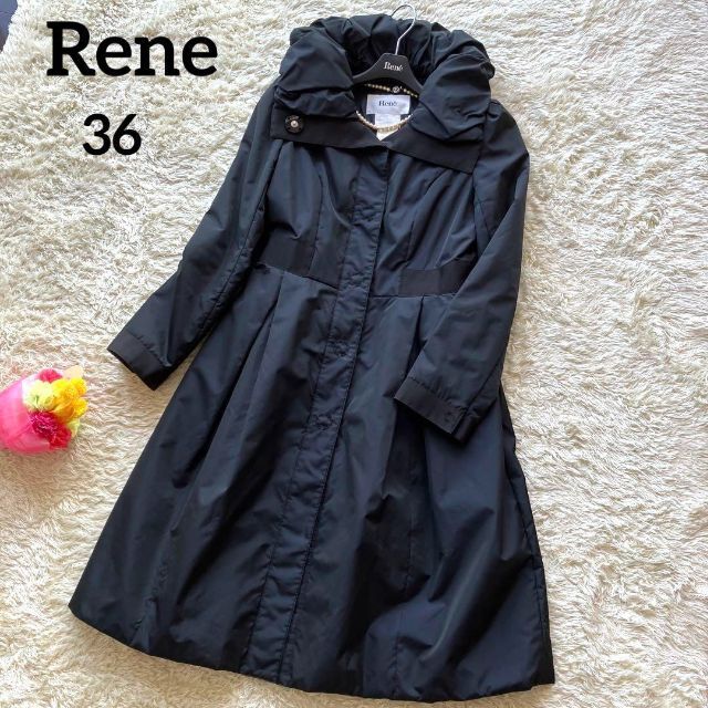 René - Rene ロイヤルスイートコート ロングコート 女優襟 エレガント