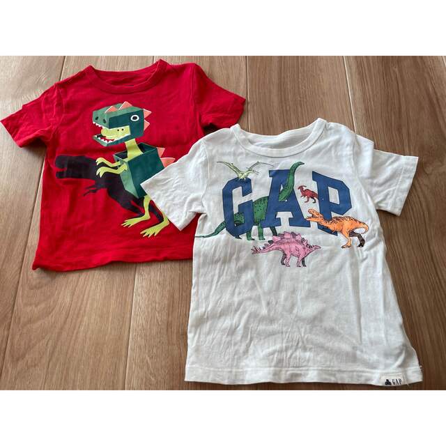 GAP(ギャップ)の□ GAP 100 Tシャツ キッズ/ベビー/マタニティのキッズ服男の子用(90cm~)(Tシャツ/カットソー)の商品写真