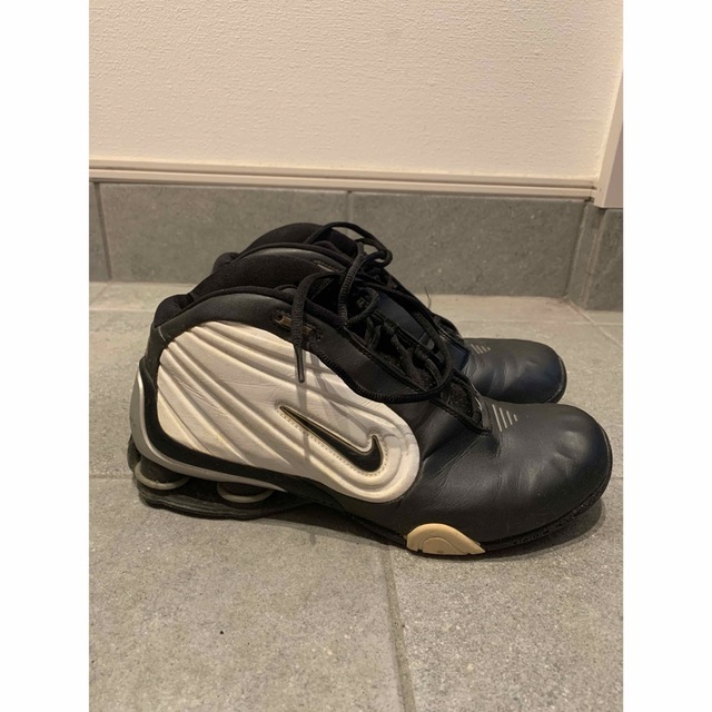 2002 NIKE SHOX  WHITE  Black 27.5㎝靴/シューズ