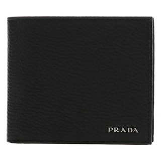 プラダ(PRADA)の新品 プラダ PRADA 2つ折り財布 ヴィッテロ グレイン ネロ(折り財布)