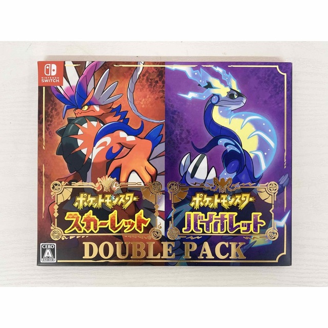ポケットモンスター　スカーレット　バイオレット　ダブルパック